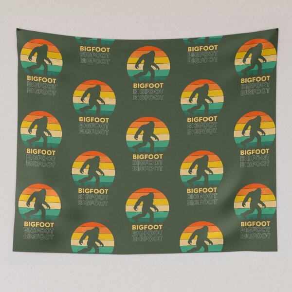 Item preview, Bigfoot | Green Background designed and sold by RM-Journey.