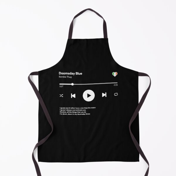 Item preview, Doomsday Blue - Bambie Thug - Ireland Eurovision 2024 - Media Player Style designed and sold by Vision-Tees.