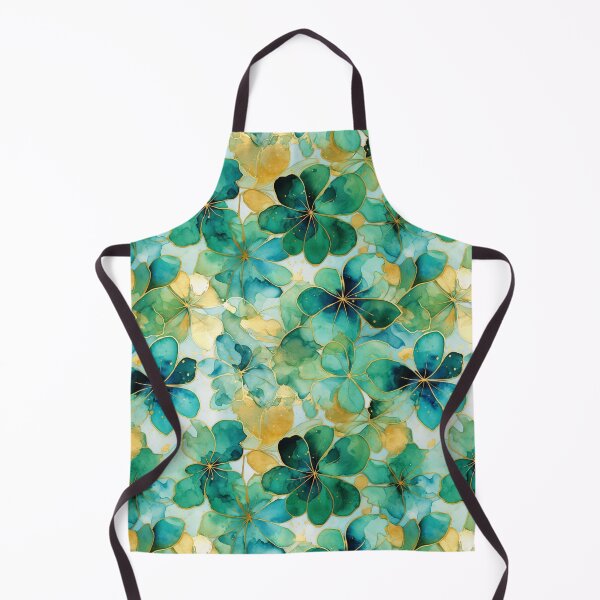 Item preview, Watercolor Clovers with Gilding designed and sold by Digital-Lys.