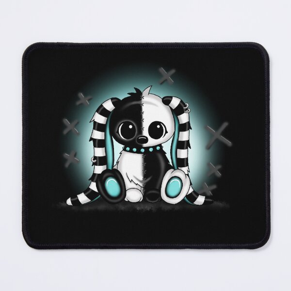 Item preview, cute goth emo scene bunny designed and sold by Pezi-Creation.