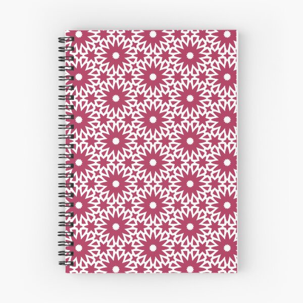 Item preview, Minimalist Stars And Flowers Dark Rose designed and sold by Lisetta Collection.
