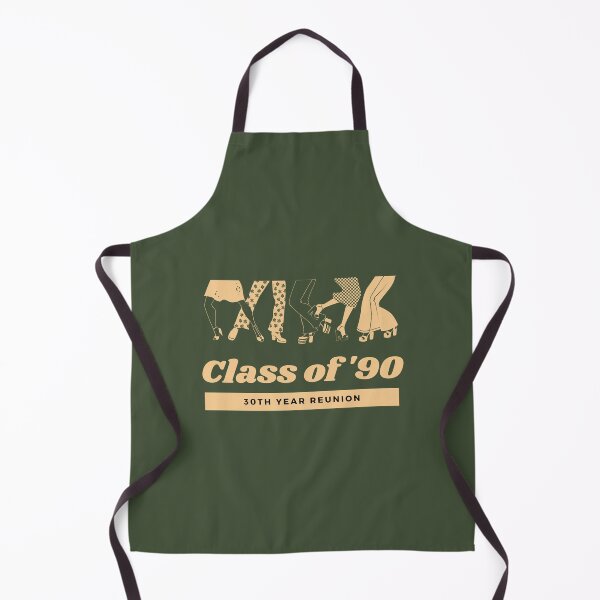 Item preview, Class of '90 - 30th Year Reunion | Dancing Feet Illustration | Green Background designed and sold by RM-Journey.