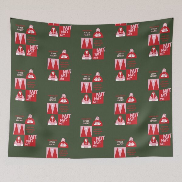 Item preview, Was ist eine stille Nacht und wie bekomme ich sie? | Green Background designed and sold by RM-Journey.