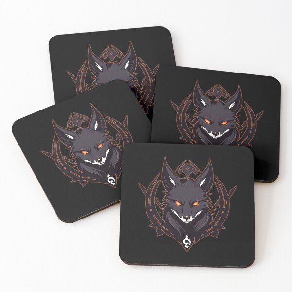 Item preview, Glowing Megitsune, Fox Logo, Kitsune, Fan Art  designed and sold by Burn-Ego.