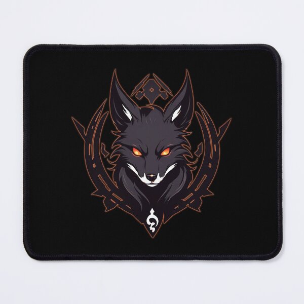 Item preview, Glowing Megitsune, Fox Logo, Kitsune, Fan Art  designed and sold by Burn-Ego.