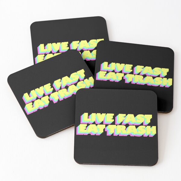 Item preview, Live Fast, Eat Trash designed and sold by sageletrox.