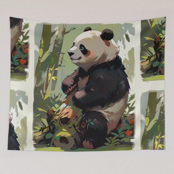 Item preview, Leisure Bear - Panda Bear Artwork designed and sold by NaturePrints.