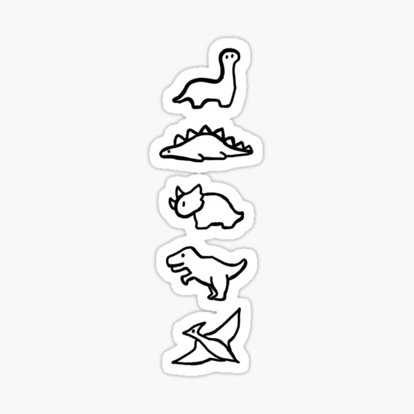 Item preview, dinosaur set designed and sold by aishiterumo.