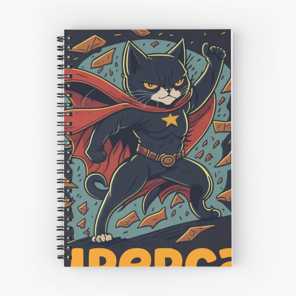 Item preview, SuperCat designed and sold by BlackOwlCreate.