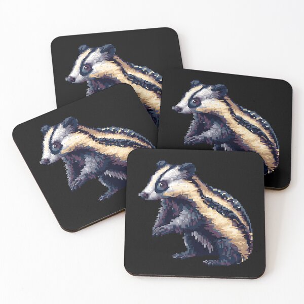Item preview, 16-Bit Badger designed and sold by CUTEDOGGIEZ.