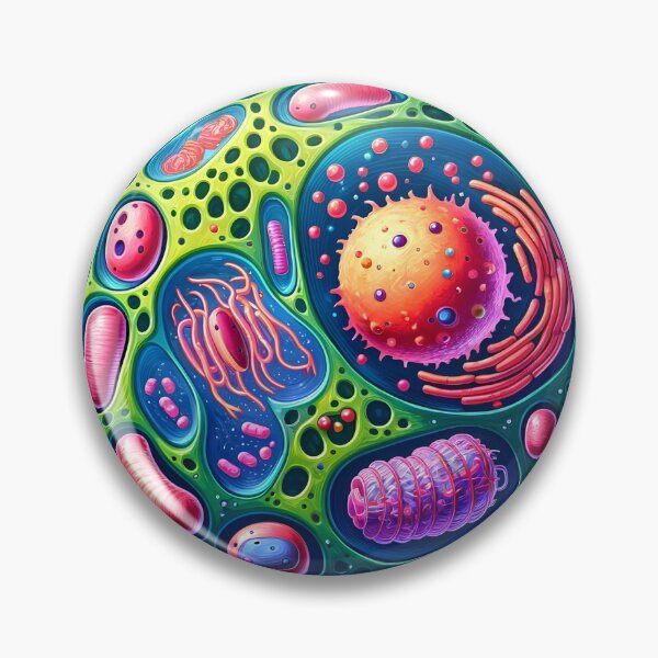 Item preview, Vibrant Cell Anatomy Illustration designed and sold by Molecularmerch.