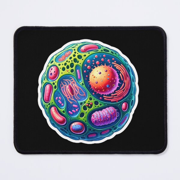 Item preview, Vibrant Cell Anatomy Illustration designed and sold by Molecularmerch.