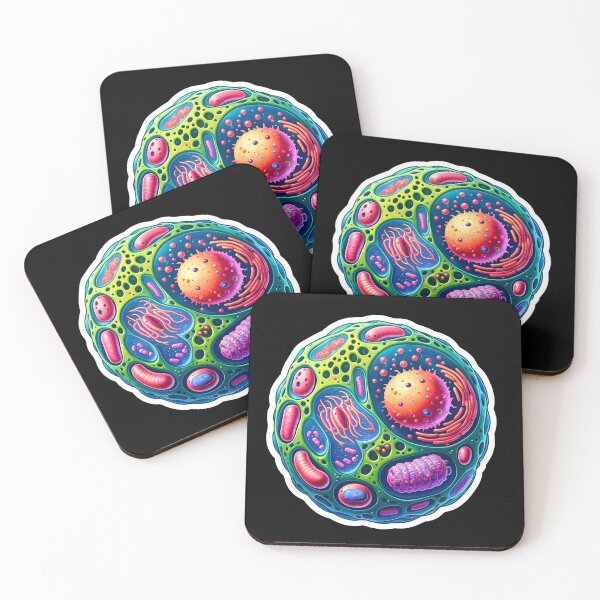 Item preview, Vibrant Cell Anatomy Illustration designed and sold by Molecularmerch.