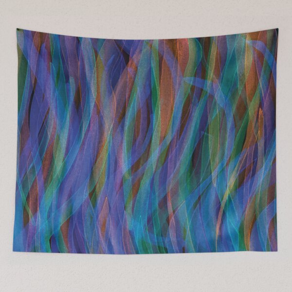 Item preview, Neon Seaweed at Night designed and sold by Alexandria Levin.