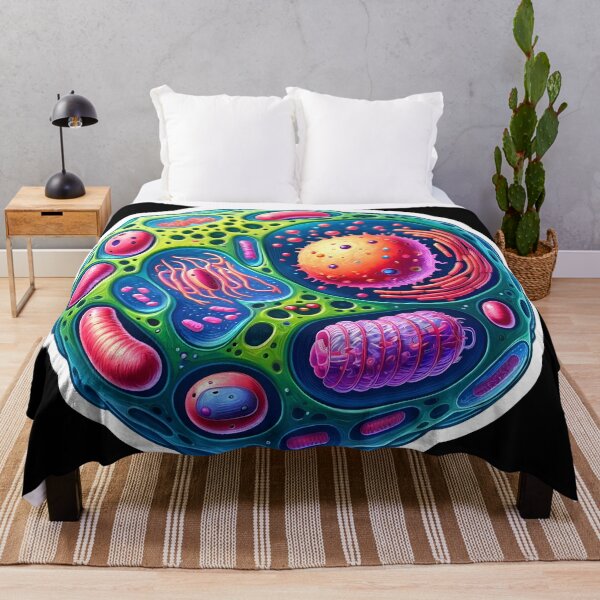 Item preview, Vibrant Cell Anatomy Illustration designed and sold by Molecularmerch.