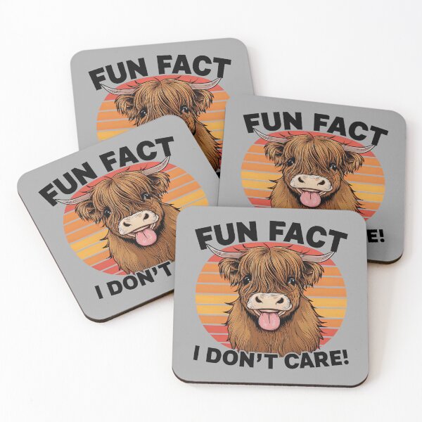 Item preview, Fun fact I don't care designed and sold by AIEverything.