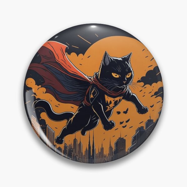 Item preview, SuperPuss designed and sold by BlackOwlCreate.