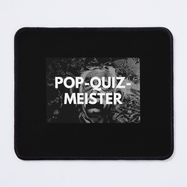 Item preview, Pop-Quiz-Meister | Black Background designed and sold by RM-Journey.