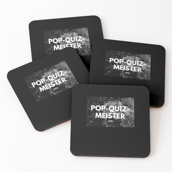 Item preview, Pop-Quiz-Meister | Black Background designed and sold by RM-Journey.