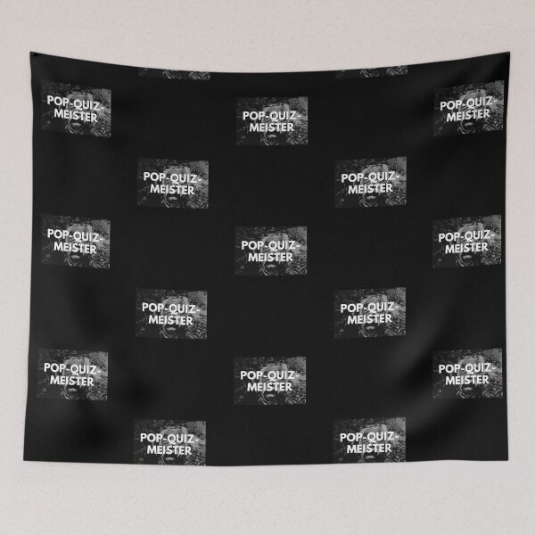Item preview, Pop-Quiz-Meister | Black Background designed and sold by RM-Journey.