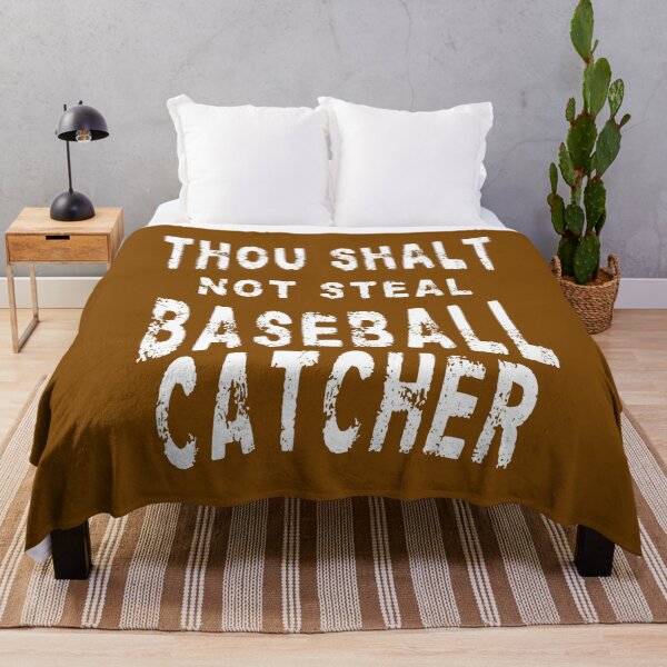 Item preview,  Thou Shalt Not Steal Softball Catcher designed and sold by box-artshop.