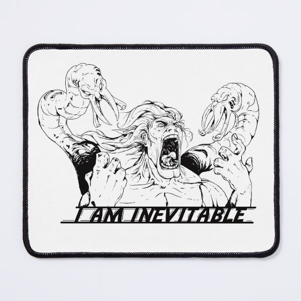 Item preview, I am inevitable black and white designed and sold by Redboof.