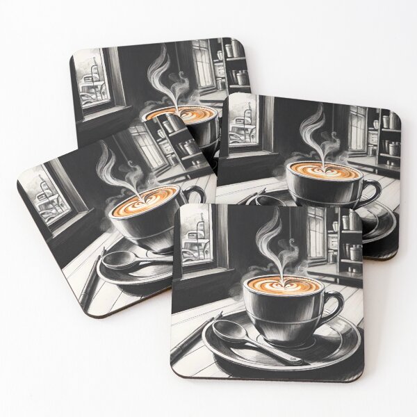 Item preview, Coffee Shop Vibes: Cozy Atmosphere and Aromatic Brews designed and sold by GrizzlyCollective.