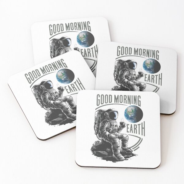 Item preview, Good morning earth Astronaut  designed and sold by HandicraftArt.