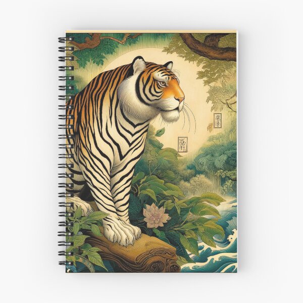 Item preview, Tiger Japanese Art Style designed and sold by Acharacter.