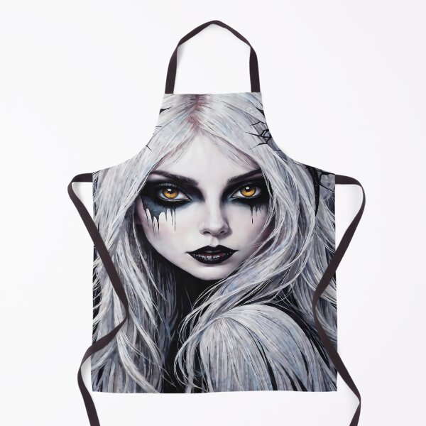 Item preview, Portrait of Blonde Gothic Woman designed and sold by MacabreVisions.