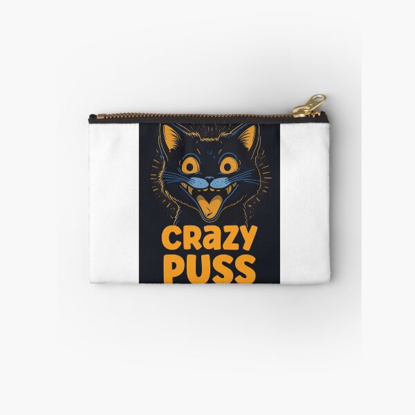 Item preview, Crazy Puss designed and sold by BlackOwlCreate.