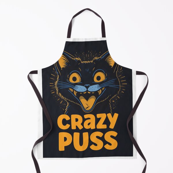 Item preview, Crazy Puss designed and sold by BlackOwlCreate.