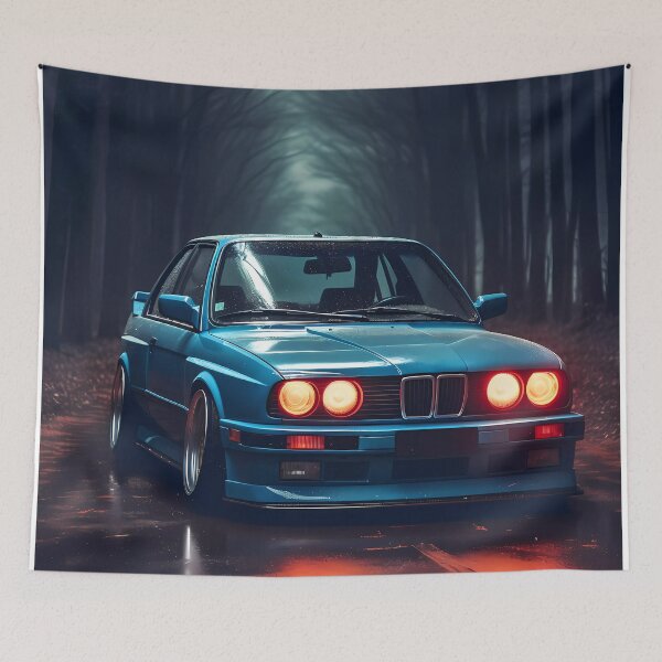 Item preview, Blue Car E Thirty designed and sold by gmerkys.