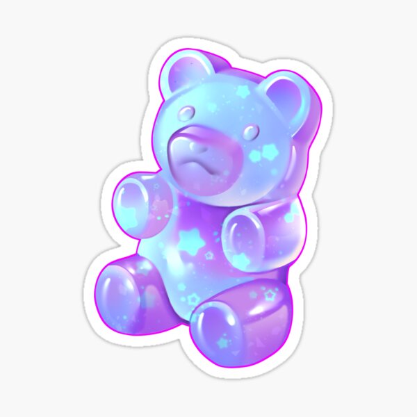Item preview, Starry Bear Gummy designed and sold by feralfane.