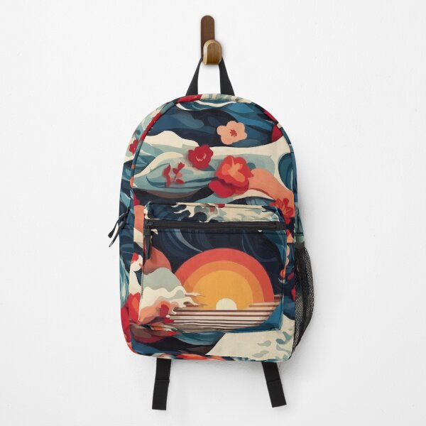 Item preview, Waves Of The Rising Sun designed and sold by LeftImpressed.