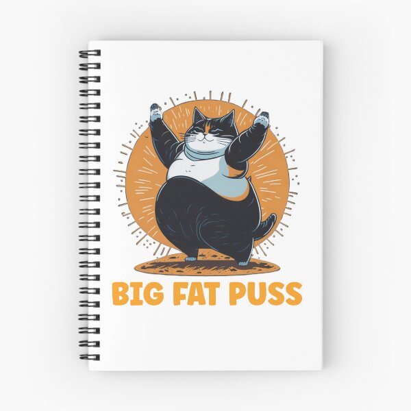 Item preview, Big Fat Puss designed and sold by BlackOwlCreate.