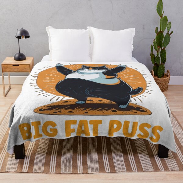 Item preview, Big Fat Puss designed and sold by BlackOwlCreate.