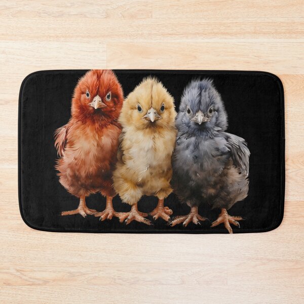 Item preview, Vibrant Red, Yellow and Blue Baby Chicks designed and sold by HollywoodInked.