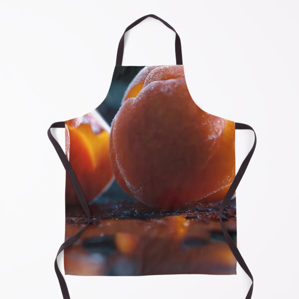 Item preview, Fresh apricots cut in half designed and sold by ArteeInnovation.