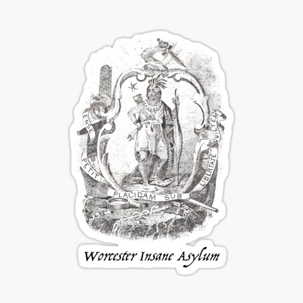 Item preview, Worcester Insane Asylum T-Shirt - Massachusetts designed and sold by Nostalgia Tees, Stickers, Art & More.
