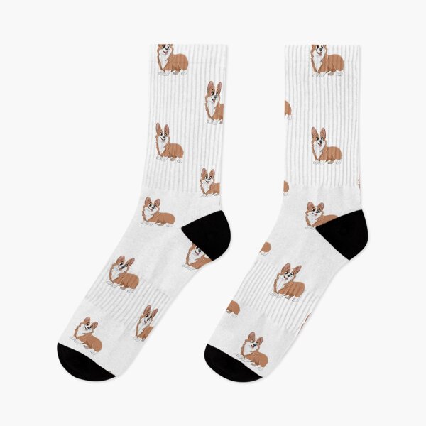 Item preview, Pembroke Welsh Corgi (Red and White)  designed and sold by mrixondraws.