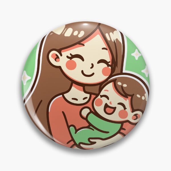 Item preview, Cute baby hold by loving mother designed and sold by Chirayu1111.