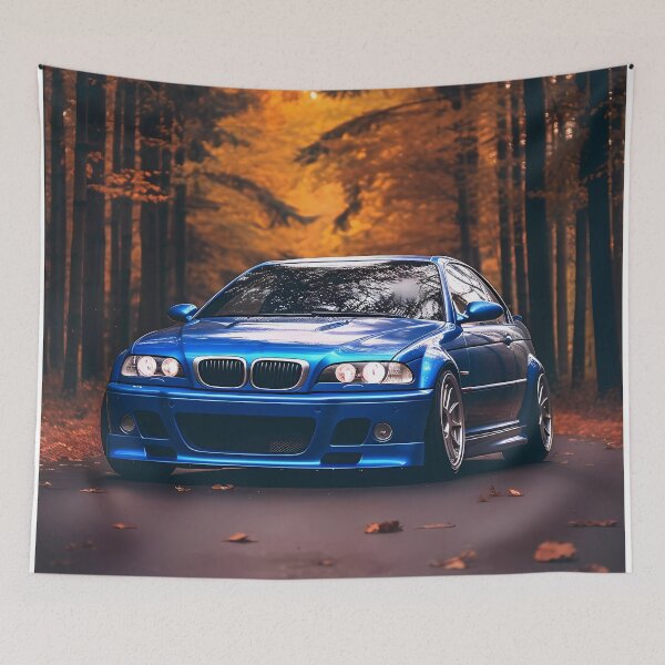 Item preview, Blue Car E Fourty Six designed and sold by gmerkys.