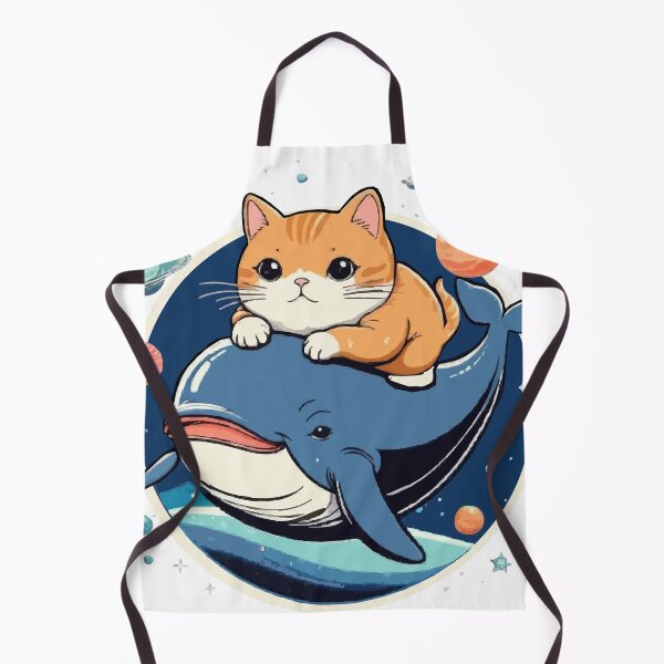 Item preview, Cat Riding Space Whale designed and sold by derpfudge.