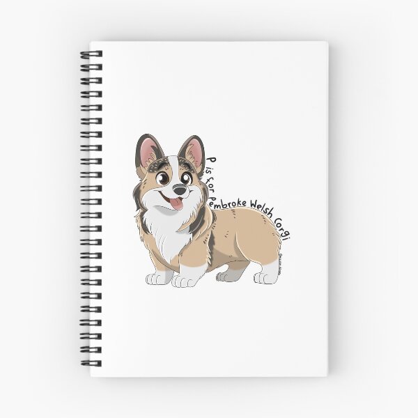 Item preview, P es para Pembroke Welsh Corgi (Sable) designed and sold by mrixondraws.