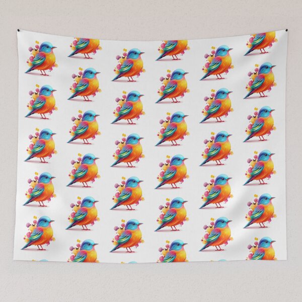 Item preview, Cute colored bird designed and sold by GoodThings66.