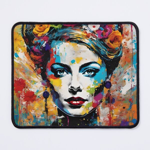 Item preview, Pop-art girl designed and sold by Po11en.