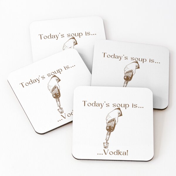 Item preview, Today’s soup is… Vodka! designed and sold by Silver Lining Gift Co..