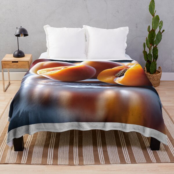 Item preview, Fresh apricots cut in half designed and sold by ArteeInnovation.