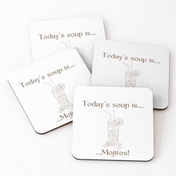 Item preview, Today’s soup is… Mojitos! designed and sold by Silver Lining Gift Co..